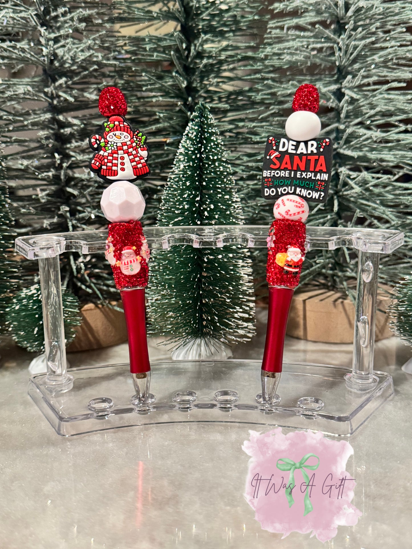 Christmas Character Pens