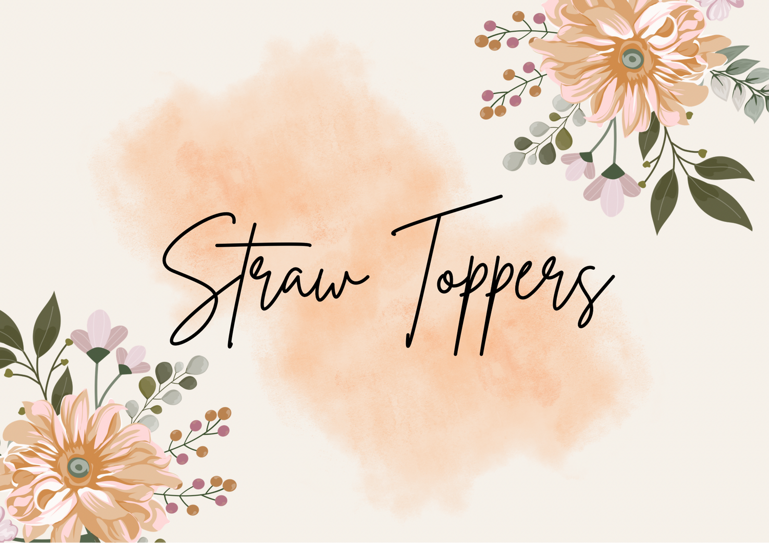 Straw Toppers