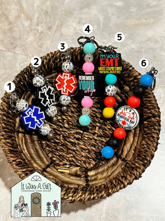 EMS Bar Keychain