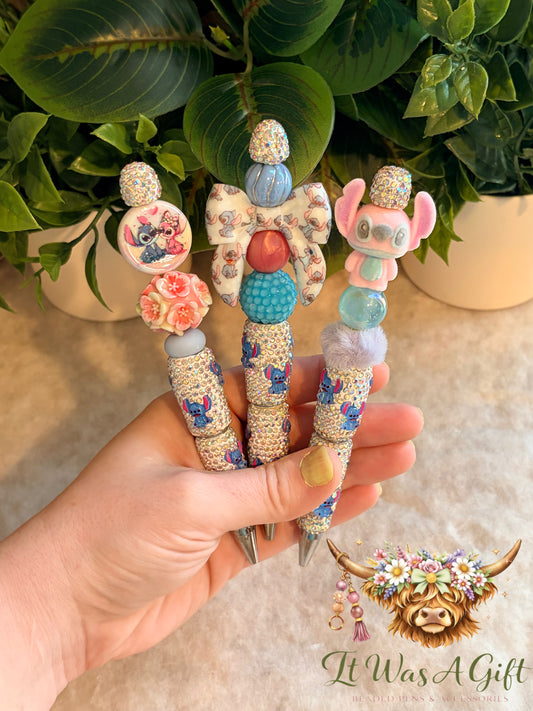 Ohana rhinestone pens