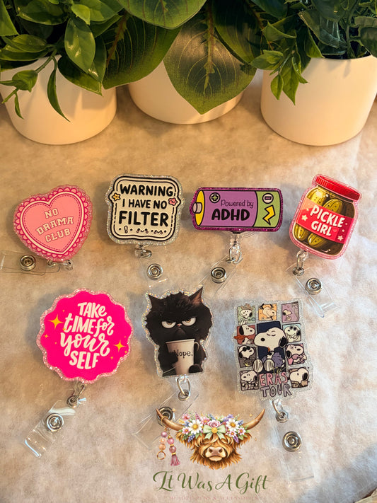 Badge reels
